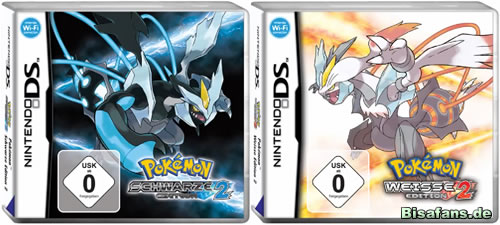 Pokémon Schwarze Edition 2 und Pokémon Weiße Edition 2