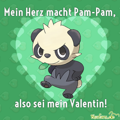 Pokémon-Valentinstagskarte #012