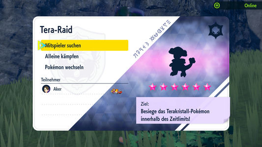 6-Sterne-Raids in Pokémon Karmesin und Purpur