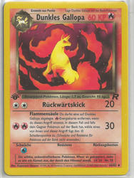 Team Rocket 44/82 Dunkles Gallopa
