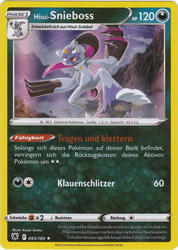 Astralglanz 093/189 Hisui-Snieboss