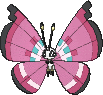 Vivillon Blumenmeermuster