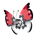 Vivillon Pokéball-Muster