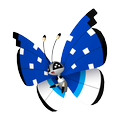 Vivillon Schneefeldmuster