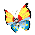 Vivillon Ozeanmuster