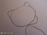 Zeichenkurs Mew - Schritt 2