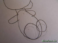 Zeichenkurs Mew - Schritt 3