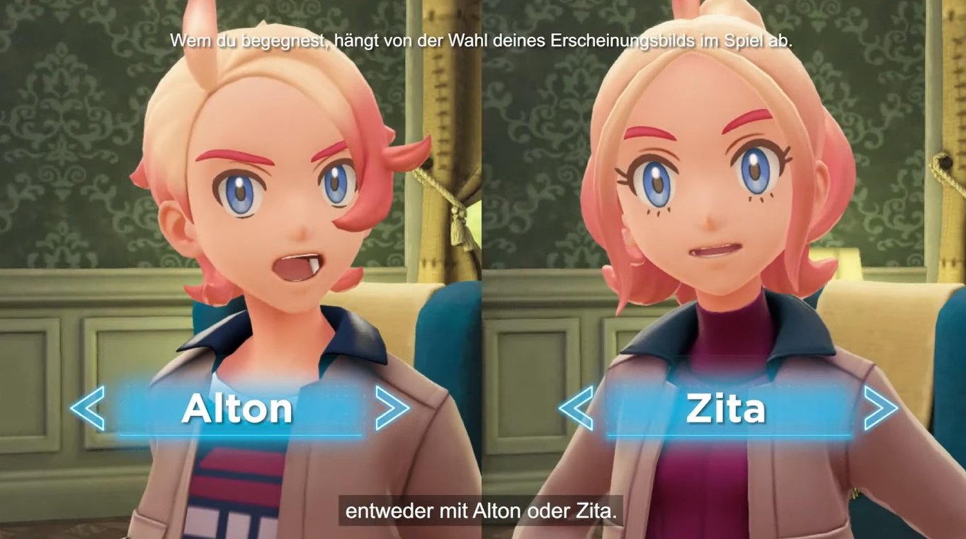 Alton und Zita aus Pokémon-Legenden: Z-A Alton und Zita aus Pokémon-Legenden: Z-A
