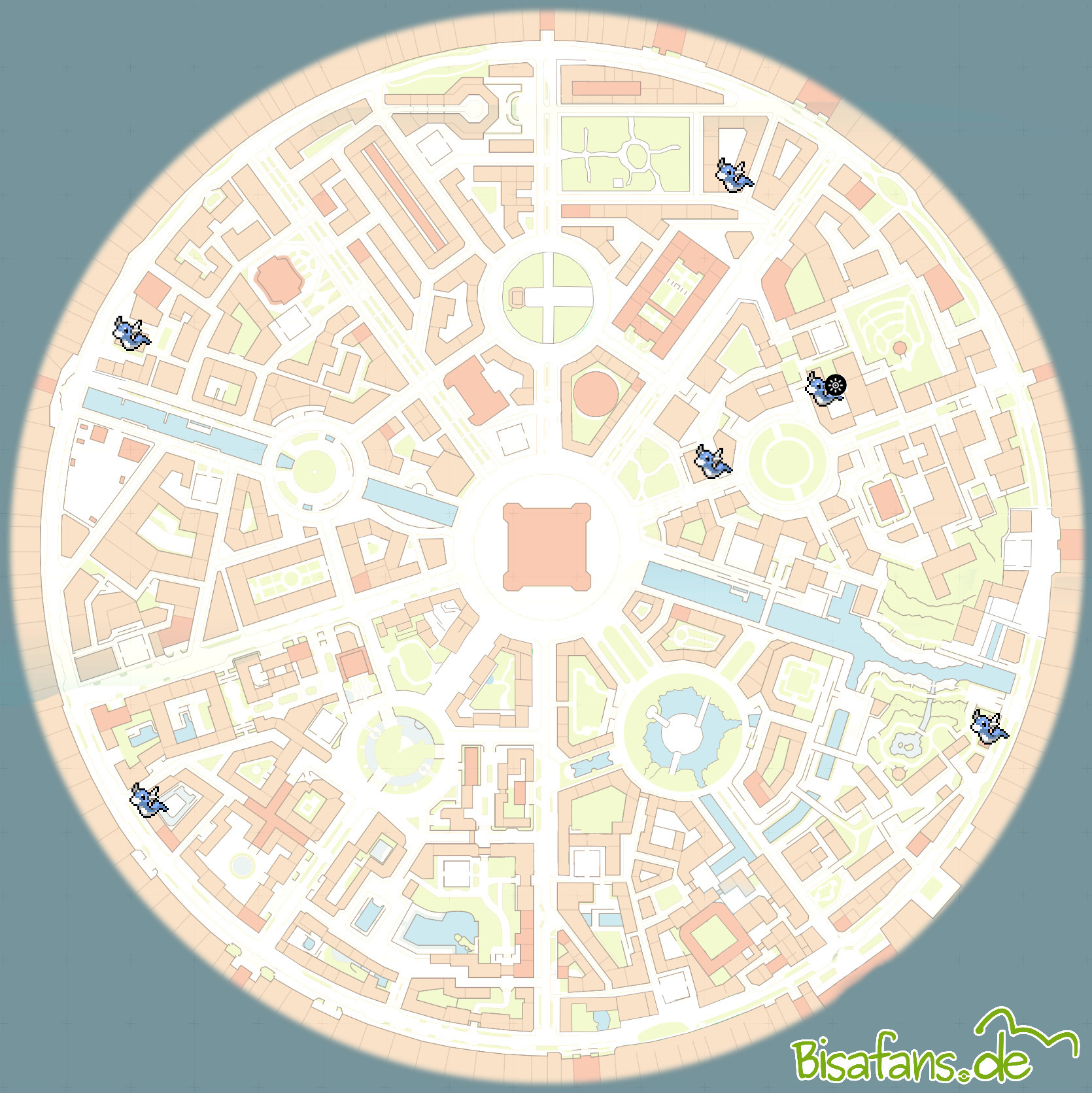 Dratini-Fundorte in Illumina City Dratini-Fundorte in Illumina City