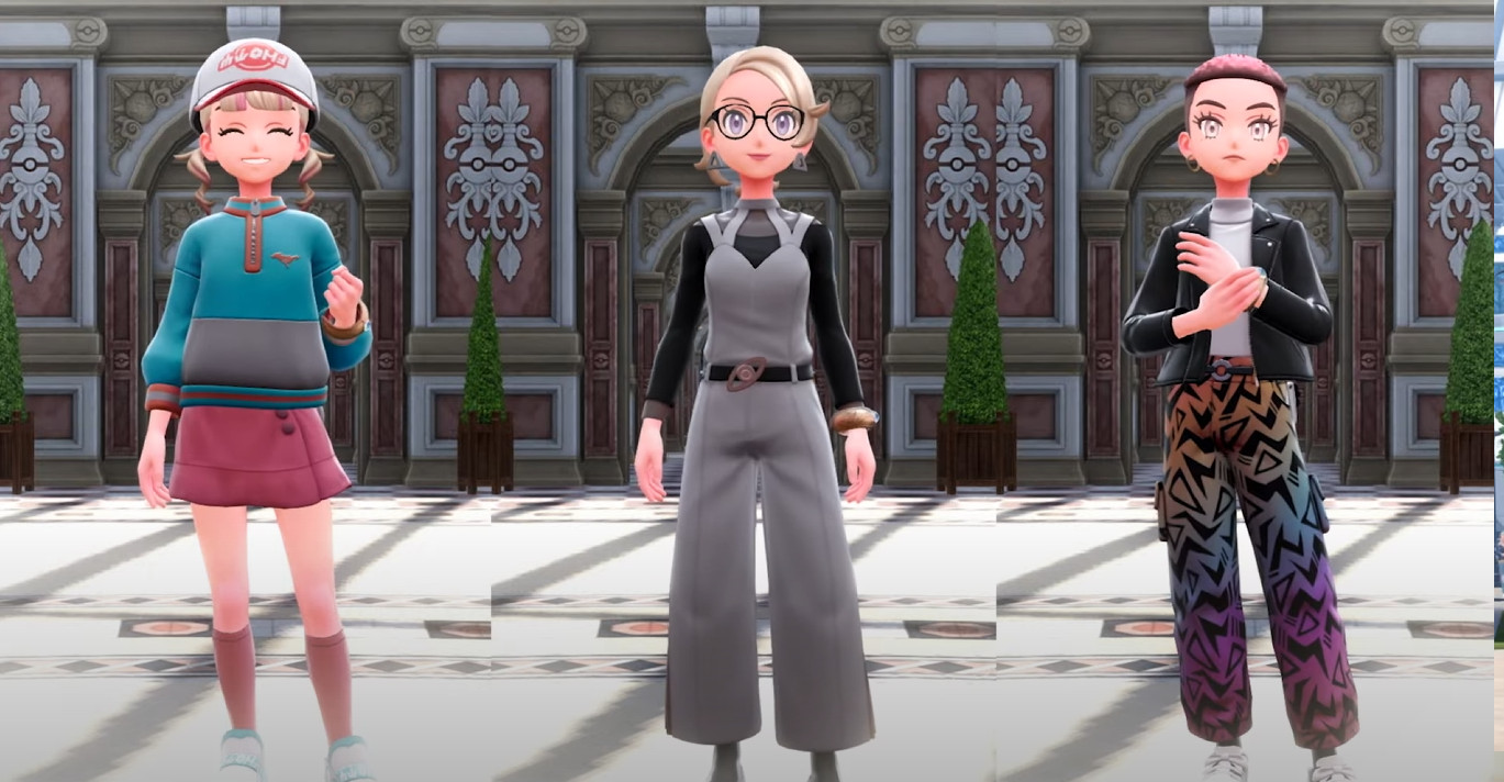 Outfits in Pokémon-Legenden: Z-A Outfits in Pokémon-Legenden: Z-A