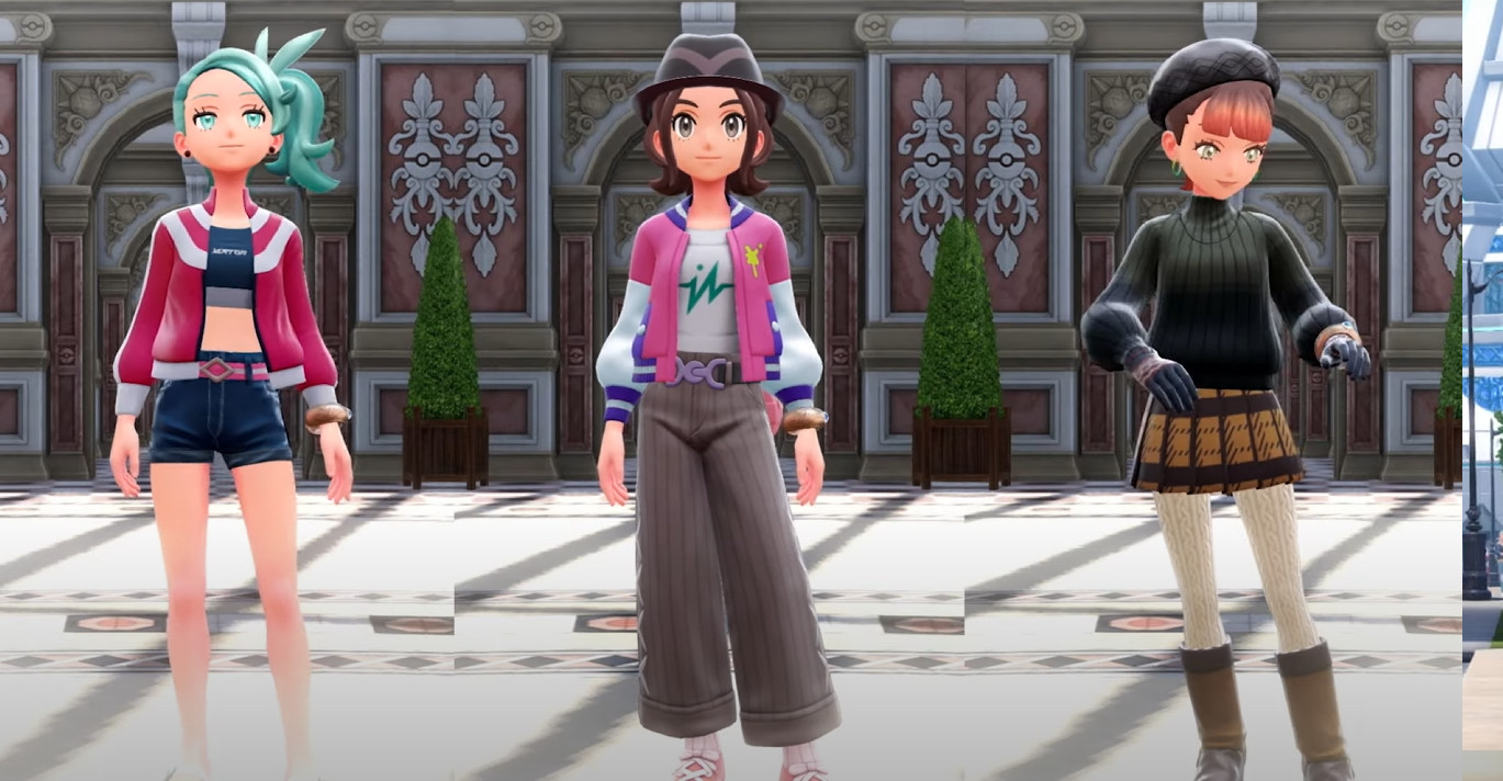 Outfits in Pokémon-Legenden: Z-A Outfits in Pokémon-Legenden: Z-A