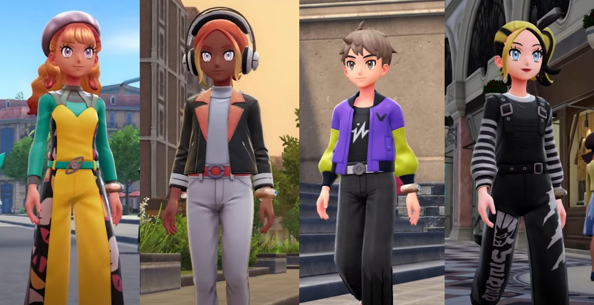 Outfits in Pokémon-Legenden: Z-A Outfits in Pokémon-Legenden: Z-A