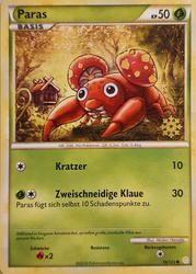 HeartGold & SoulSilver 76/123 Paras