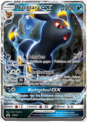 SM Black Star Promos SM36 Nachtara GX