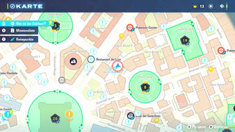 Dratinis Fundorte in Pokémon Pokémon-Legenden: Z-A