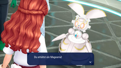 Magearna erhalten in Pokémon Pokémon-Legenden: Z-A