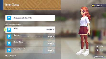 Besonders teure Kleidungsstücke in Pokémon Pokémon-Legenden: Z-A