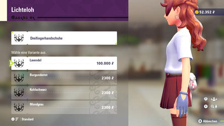 Besonders teure Kleidungsstücke in Pokémon Pokémon-Legenden: Z-A