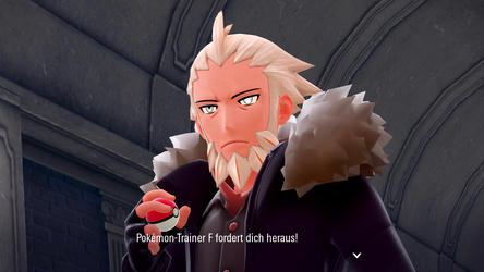 Bild von Pokémon-Trainer F beim Z-A Royale in Pokémon-Legenden: Z-A
