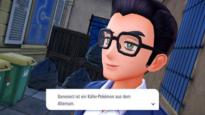 Genesect erhalten in Pokémon Pokémon-Legenden: Z-A