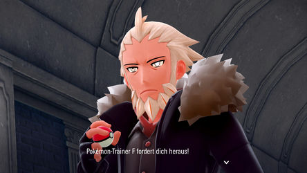 Bild von Pokémon-Trainer F beim Z-A Royale in Pokémon-Legenden: Z-A