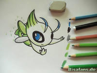 Zeichenkurs Celebi - Schritt 6
