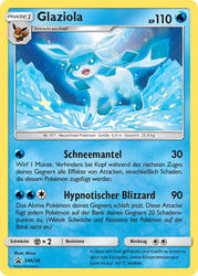 SM Black Star Promos SM238 Glaziola