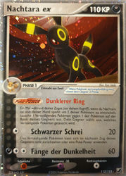 EX Verborgene Mächte 112/115 Nachtara ex