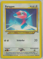 Neo Destiny 78/105 Porygon