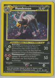 Neo Entdeckung 4/75 Hundemon