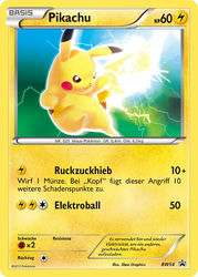 BW Black Star Promos BW54 Pikachu