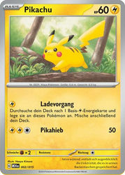 Karmesin & Purpur - McDonald's-Spezialserie 2025 002/15 Pikachu