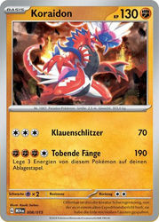 Karmesin & Purpur - McDonald's-Spezialserie 2025 008/15 Koraidon