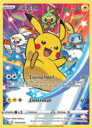 SWSH Black Star Promos SWSH020 Pikachu