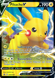 SWSH Black Star Promos SWSH061 Pikachu V