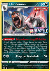 SWSH Black Star Promos SWSH090 Hundemon