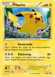 XY Black Star Promos XY89 Pikachu