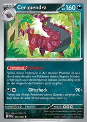 Schwarze Blitze 056/086 Cerapendra