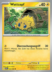 Weiße Flammen 033/086 Wattzapf