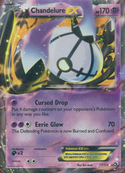Legendary Treasures 77/113 Chandelure EX