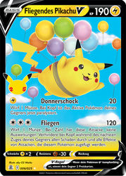 Celebrations 006/025 Fliegendes Pikachu V
