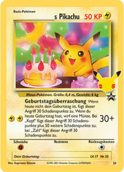 Celebrations 24 ___s Pikachu