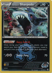 Double Crisis 21/34 Team Aqua's Sharpedo