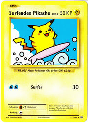 Evolution 111/108 Surfendes Pikachu