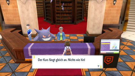 Sprachkurs der Akademie in Pokémon Karmesin und Purpur