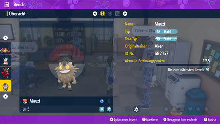 Galar-Mauzi erhalten in Pokémon Karmesin und Purpur