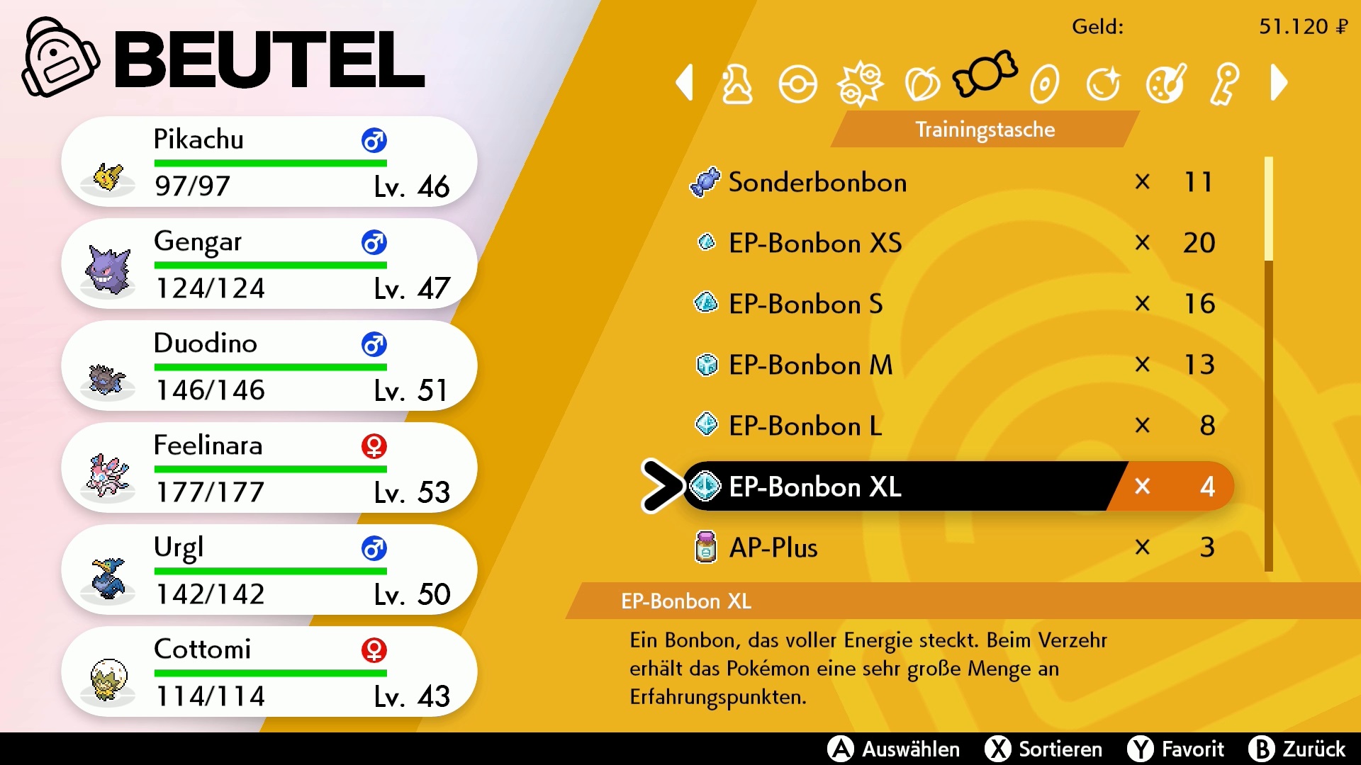 Screenshot Items Screenshot