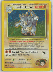 Gym Heroes 2/132 Brock's Rhydon