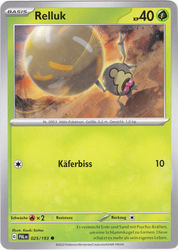 Entwicklungen in Paldea 025/193 Relluk