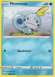 Schwert & Schild 054/202 Memmeon